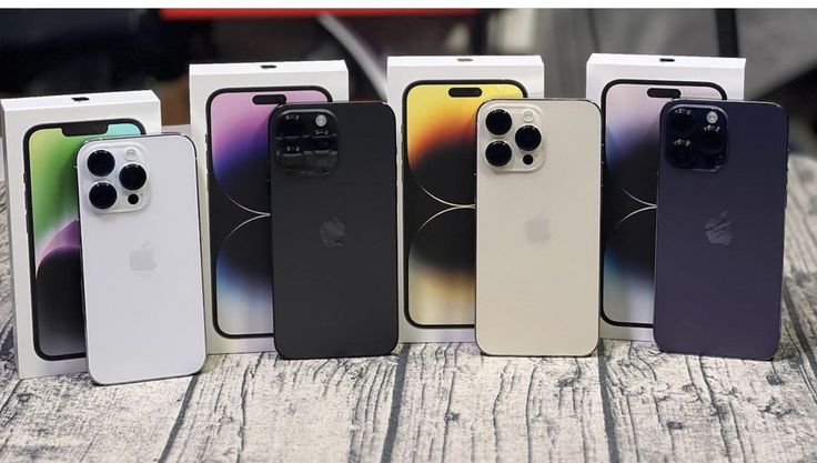 iPhone 14 series unboxed in four colours
