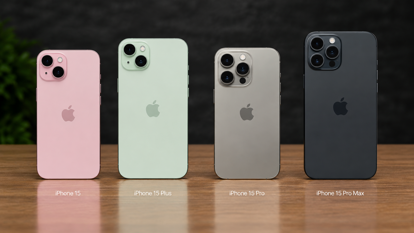 iPhone 15, 15 Plus, 15 Pro and 15 Pro Max lineup