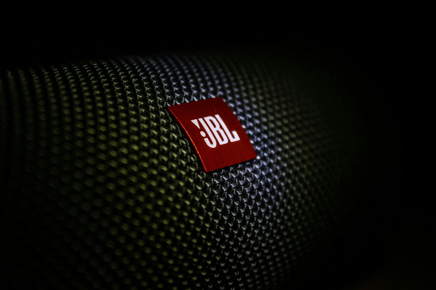 JBL speaker close up