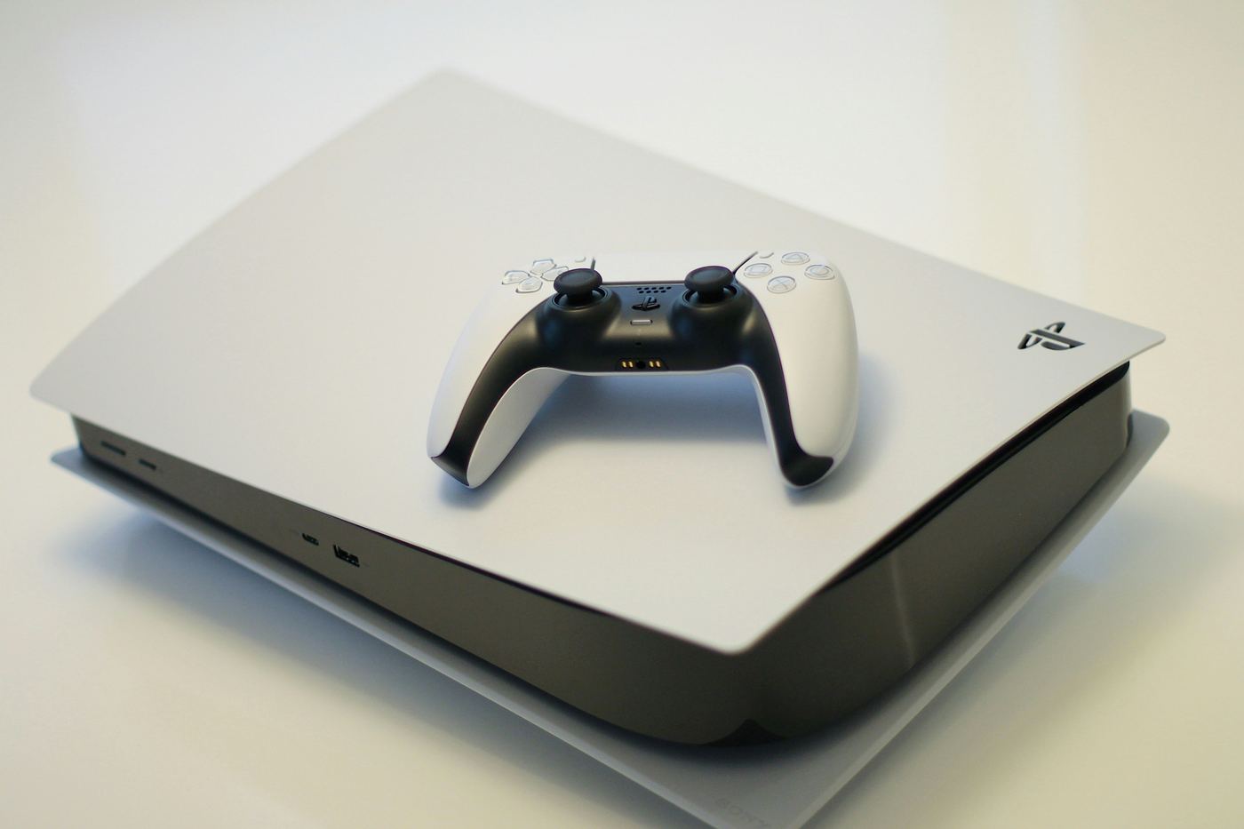 PlayStation 5 console with DualSense controller